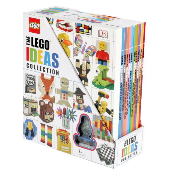Lego Ideas Collection: 10 Book Box Set with Figurine