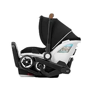 Gold Shyft DualRide Infant Car Seat and Stroller Combo with Carryall Storage (Moonstone Gray)