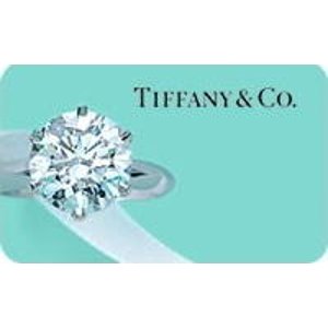 Tiffany & Co.等多品牌店礼品卡促销，折扣超高达35% OFF