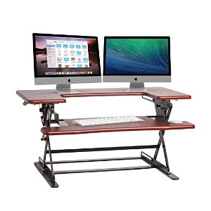 Today Only: Halter ED-600 Preassembled Height Adjustable Desk Sit / Stand Elevating Desktop