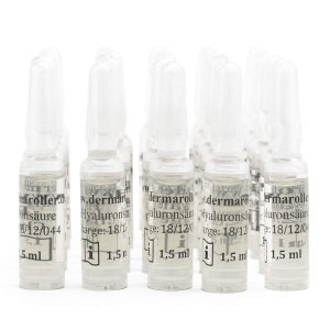 Dermaroller Hyaluronic Moisture Acid Ampoules Serum, 30 Pc of 1.5 ml Tubes