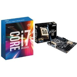 Intel Core I7-6700K with ASUS Z170-P Motherboard Bundle
