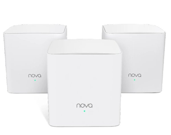 Whole Home Mesh WiFi System - Dual Band Gigabit AC1200 Router Replacement, Works with Amazon Alexa
