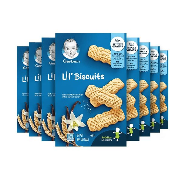 Graduates Biter Biscuits, 4.44 Ounce (Pack of 8)