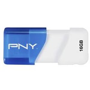 PNY P-FD16GCOMB-GE Compact Attache 16GB USB 2.0 Flash Drive