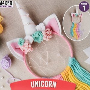 Leisure Arts Kit Mini Maker Dreamcatcher Unicorn