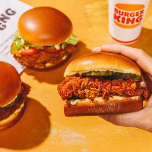 Today Only: Burger King national fried chicken day promotion