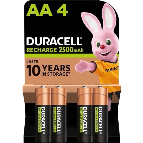 AA 可充电电池（4 节装）