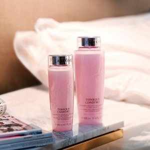 With Lancome Pink Products Purchase
