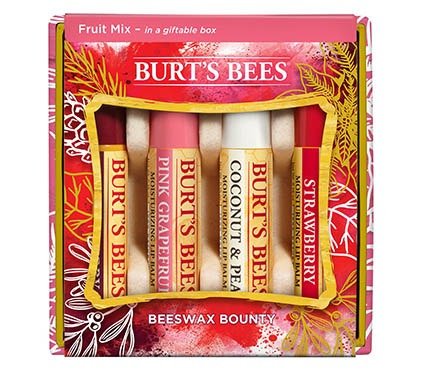 Beeswax Bounty Fruit Mix 4 Piece Lip Balm Set by Burt's Bees