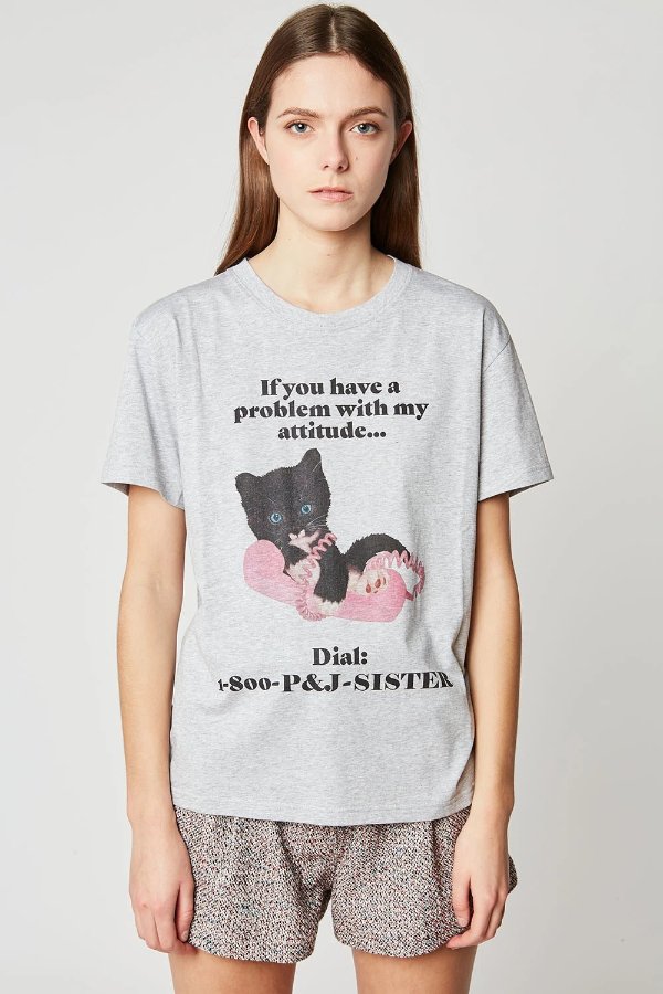 Catphone T-Shirt | PAUL & JOE Sister USA