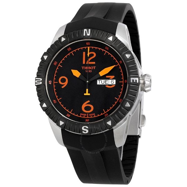 T-Navigator Automatic Black Dial Men's Watch T0624301705701