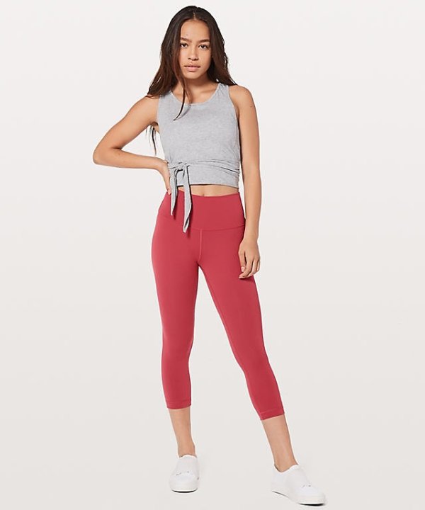 Wunder Under Crop (Hi-Rise) *Full On Luxtreme 21" | Women's Yoga Crops | lululemon athletica