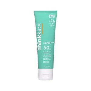 ThinkSportKid's Safe Sunscreen SPF 50+, 3oz