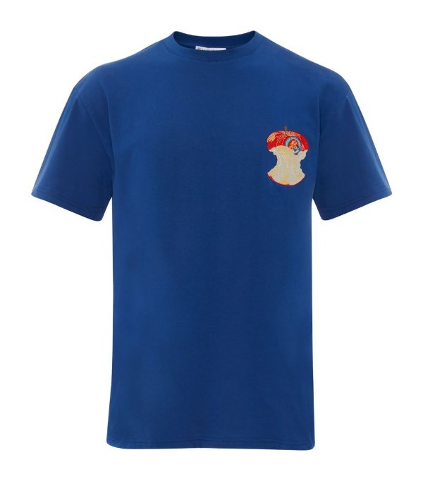 Sale | JW Anderson Embroidered Apple Core T-Shirt | Harrods US