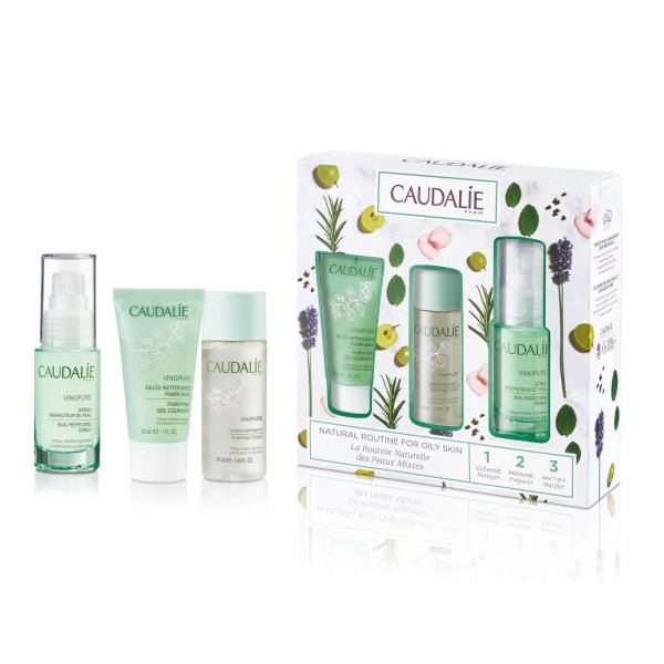 Vinopure Natural Routine for Oily Skin Set (Worth $62.00)