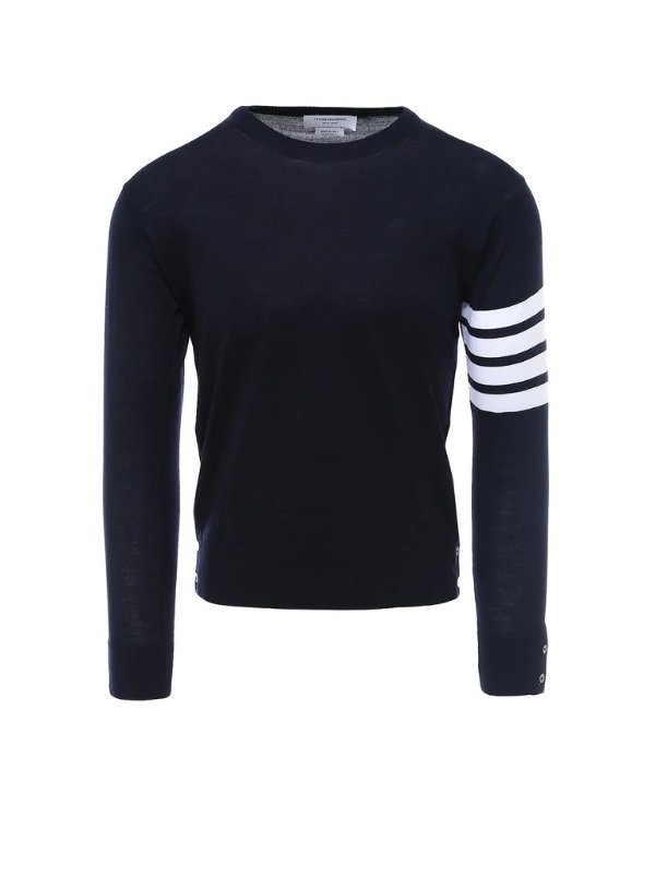 4-Bar Striped Sweater