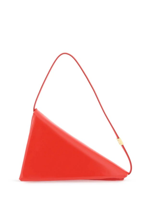 Leather Prisma triangle bag Marni