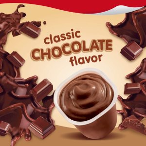 Snack Pack Chocolate Pudding Cups, 4 Count