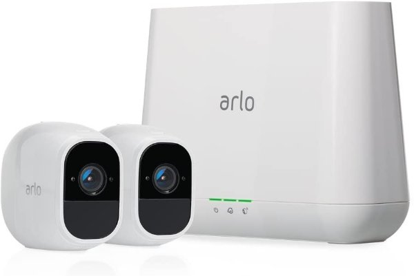 Arlo Pro 2 家庭安防系统 带2个摄像头 翻新