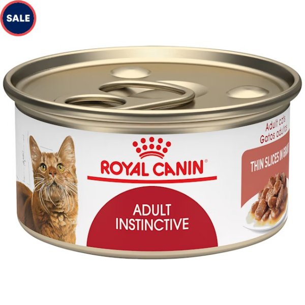 Adult Instinctive Thin Slices in Gravy Wet Cat Food, 3 oz., Case of 24 | Petco