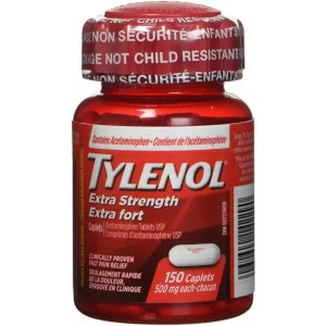 TylenolShoppers$18.99 下单锁价退烧药 强药效版 500 mg 150片