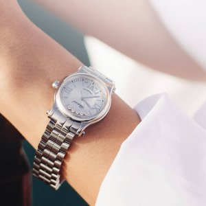 Dealmoon Exclusive:CHOPARD Happy Sport Automatic Silver Dial Ladies Watch