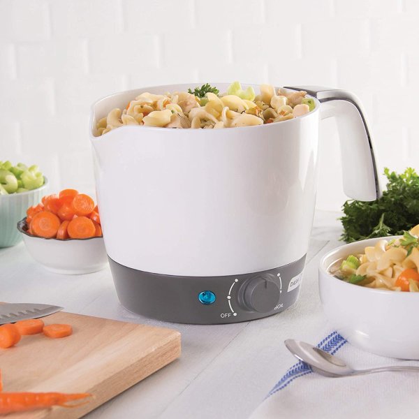  Hytric Hot Pot Electric with Handle, 1.5L Mini