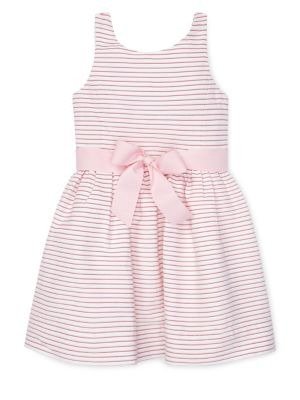 Ralph Lauren - Little Girl's & Girl's Stripe Cotton Dress