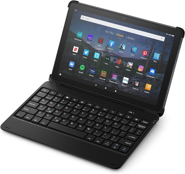 Fire HD 10 Tablet + Keyboard Case