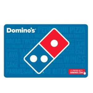Domino's $50 礼卡折扣特惠