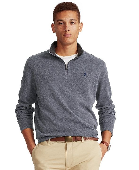 Men's Jersey Quarter-Zip Pullover