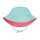Sun Protection Bucket Hat, Peach Stars, Toddler 18-36 Months