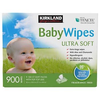 Signature Baby Wipes 900-count