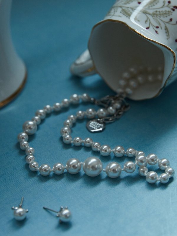 Classic Pearl Silky Necklace_VH2279NE004B