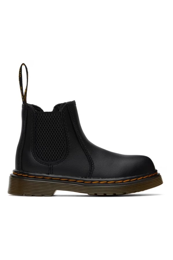 Baby Black 2976 Chelsea Boots