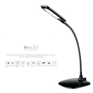 OxyLED Q3 Ultra-thin Portable Touch Control Smart Rechargeable LED Desk Lamp