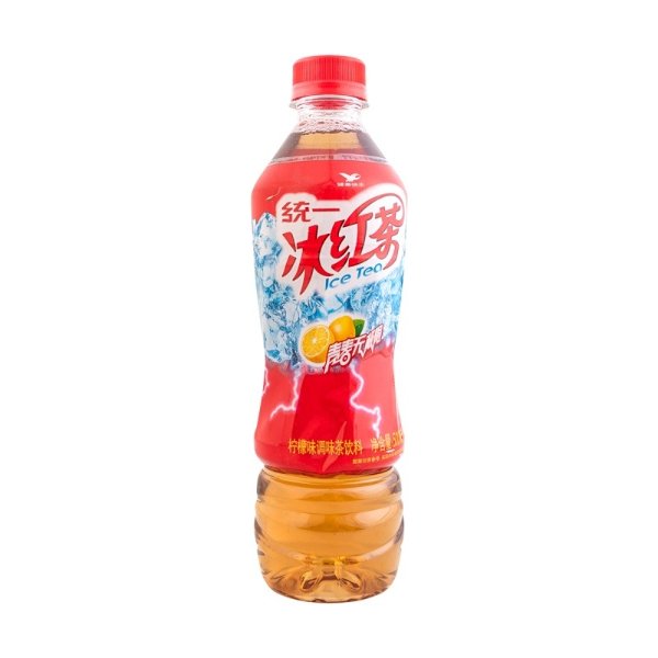 台湾统一 冰红茶 柠檬味茶饮料 500ml