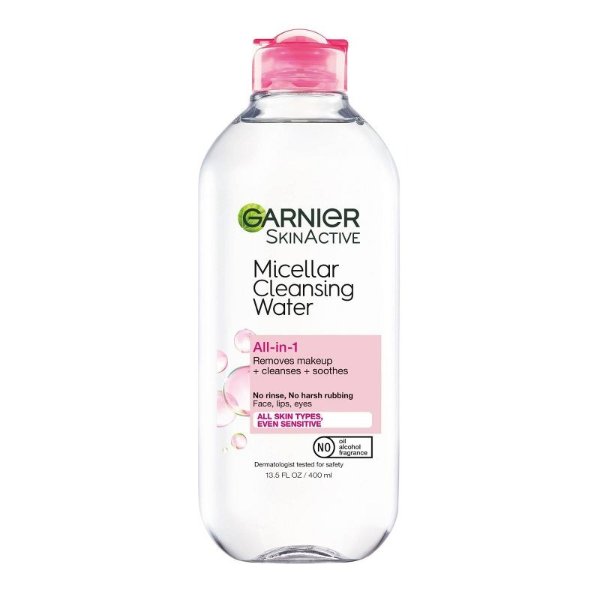 SKINACTIVE Micellar Cleansing Water All-in-1 Makeup Remover & Cleanser