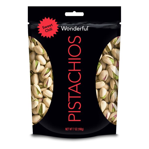 Pistachios, Sweet Chili Flavor, 7 Ounce Resealable Pouch