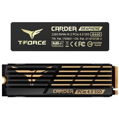 T-FORCE CARDEA A440 M.2 2280 2TB PCIe4.0 固态硬盘