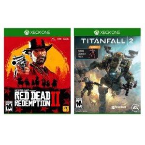 Red Dead Redemption 2 and Titanfall 2 - Xbox One