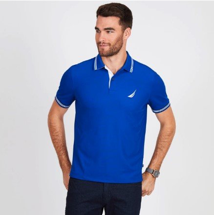 Solid Classic Fit Navtech Polo