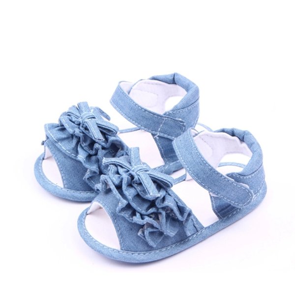 Baby / Toddler Girl Solid Layered Sandals