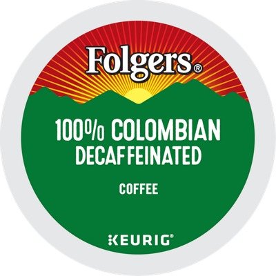 Folgers 100% Colombian Decaffeinated Coffee