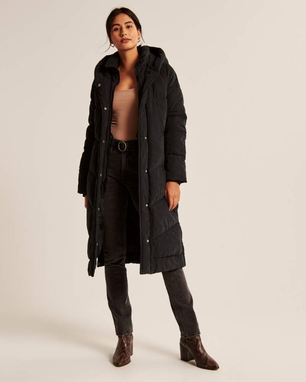 Women's Ultra Long Puffer | Women's Coats & Jackets | Abercrombie.com