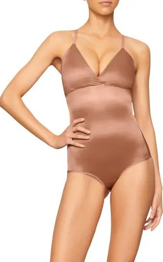 Barely There Shapewear Briefs Bodysuit