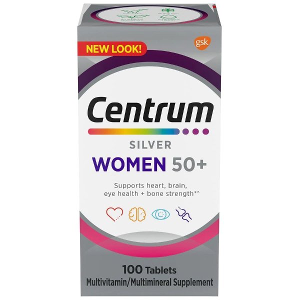 Silver Multivitamin For Women 50 Plus