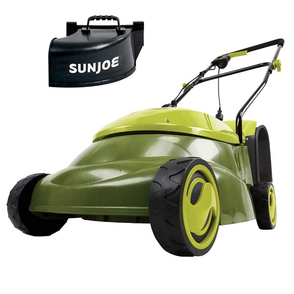 MJ401E-PRO 13 Amp Electric Lawn Mower w/Side Discharge Chute, 14", Green