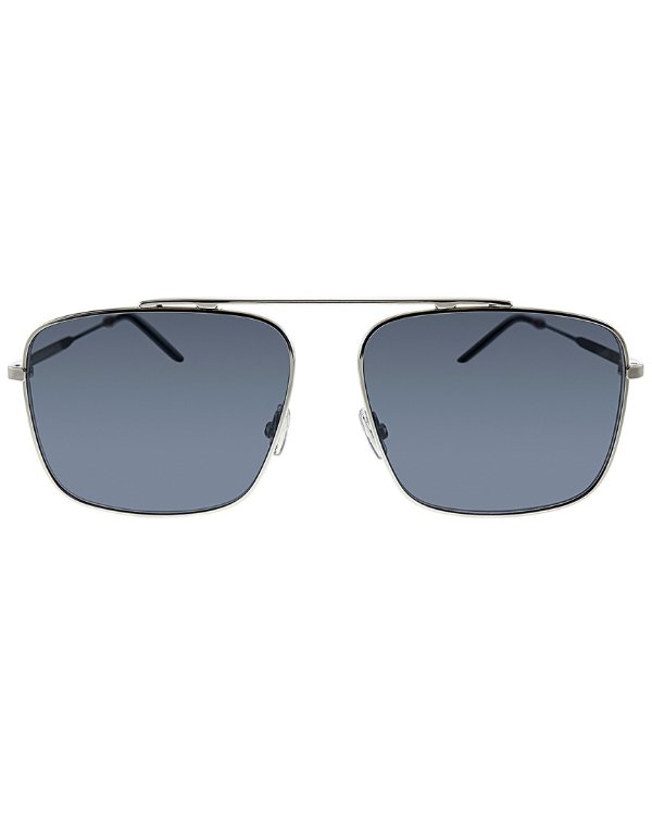 Unisex 58mm Polarized Sunglasses